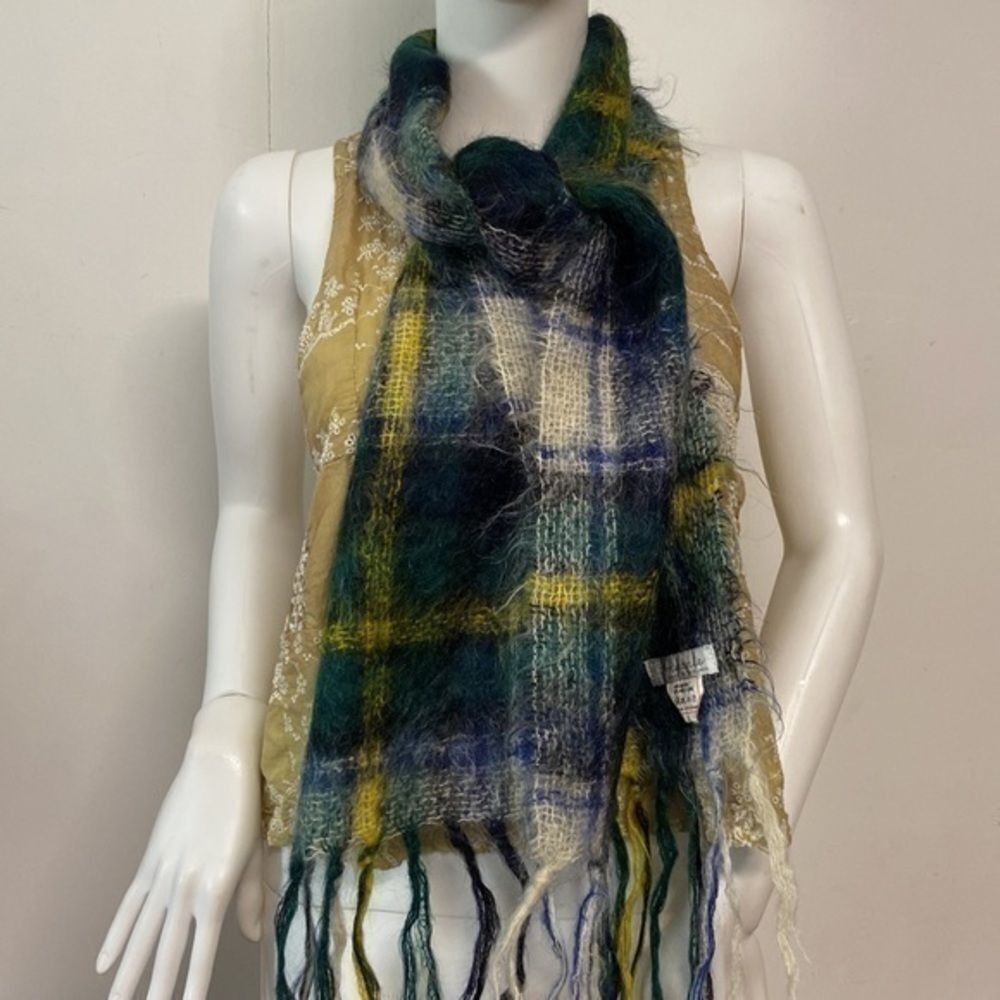 Vtg Andante‎ Mohair Wool Scarf - Picture 5 of 12